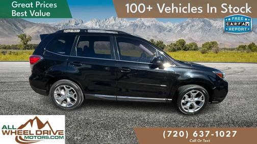Crystal Black Silica 2017 Subaru Forester 2.5i Touring