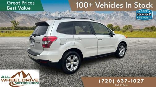 Satin White Pearl 2014 Subaru Forester 2.5i Limited