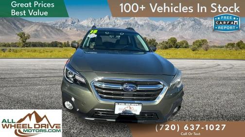 Wilderness Green Metallic 2018 Subaru Outback 2.5i Limited