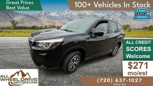 Crystal Black Silica 2020 Subaru Forester Premium