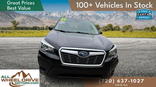 Crystal Black Silica 2020 Subaru Forester Premium