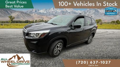 Crystal Black Silica 2020 Subaru Forester Premium