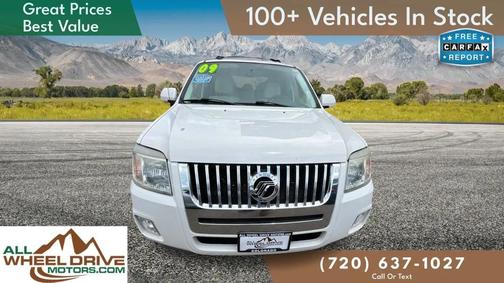 White Suede Clearcoat 2009 Mercury Mariner Premier V6