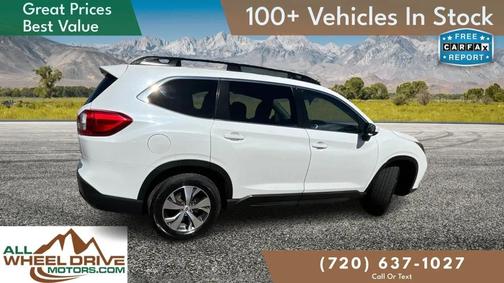Crystal White Pearl 2020 Subaru Ascent Premium 8-Passenger