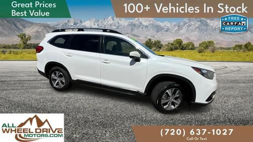 Crystal White Pearl 2020 Subaru Ascent Premium 8-Passenger