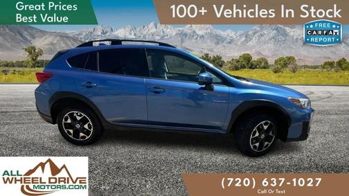 Quartz Blue Pearl 2018 Subaru Crosstrek 2.0i Premium