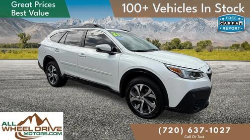 Crystal White Pearl 2021 Subaru Outback Limited