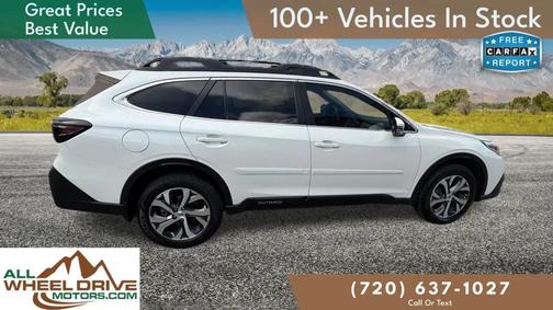 Crystal White Pearl 2021 Subaru Outback Limited
