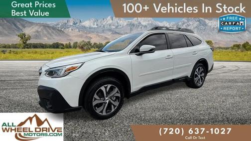 Crystal White Pearl 2021 Subaru Outback Limited