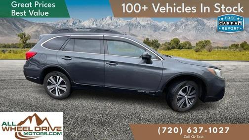 Gray 2018 Subaru Outback 3.6R Limited