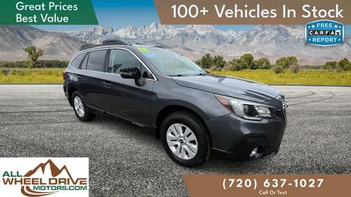 Gray 2018 Subaru Outback 2.5i Premium