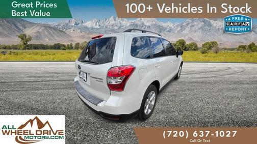 Satin White Pearl 2015 Subaru Forester 2.5i
