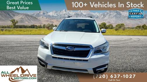 Crystal White Pearl 2017 Subaru Forester 2.5i Touring