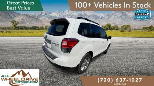 Crystal White Pearl 2017 Subaru Forester 2.5i Touring