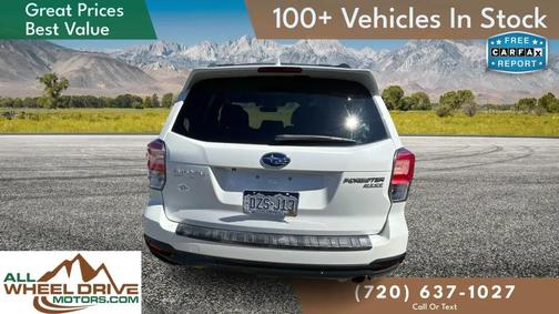 Crystal White Pearl 2017 Subaru Forester 2.5i Touring