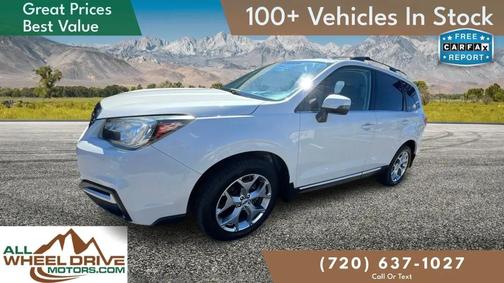 Crystal White Pearl 2017 Subaru Forester 2.5i Touring