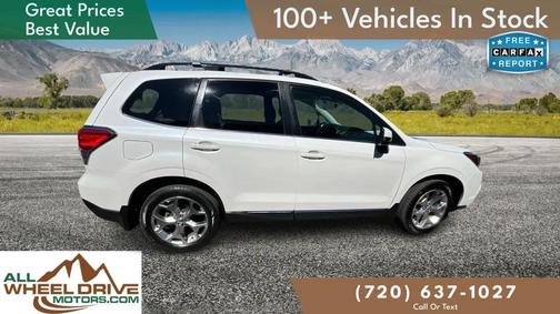 Crystal White Pearl 2017 Subaru Forester 2.5i Touring