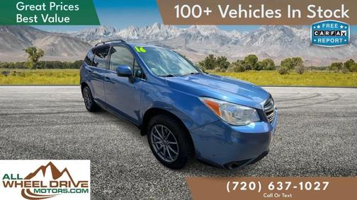 Quartz Blue Pearl 2016 Subaru Forester 2.5i Limited