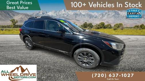 Crystal Black Silica 2018 Subaru Outback 2.5i Premium