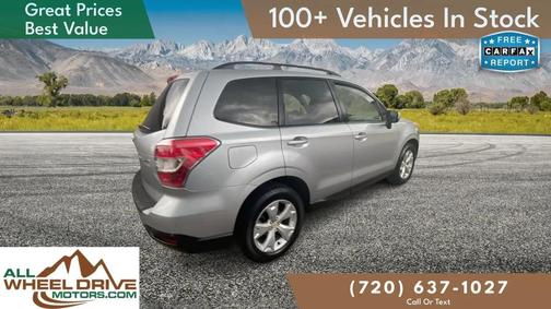 Ice Silver Metallic 2015 Subaru Forester 2.5i Premium
