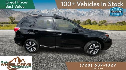 Crystal Black Silica 2017 Subaru Forester 2.5i