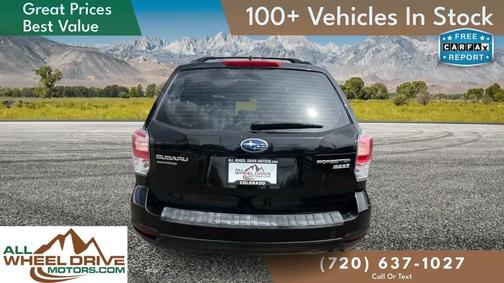 Crystal Black Silica 2017 Subaru Forester 2.5i