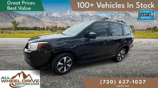 Crystal Black Silica 2017 Subaru Forester 2.5i