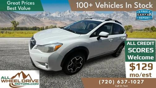 Crystal White Pearl 2015 Subaru XV Crosstrek 2.0i Premium