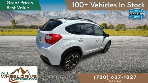 Crystal White Pearl 2015 Subaru XV Crosstrek 2.0i Premium