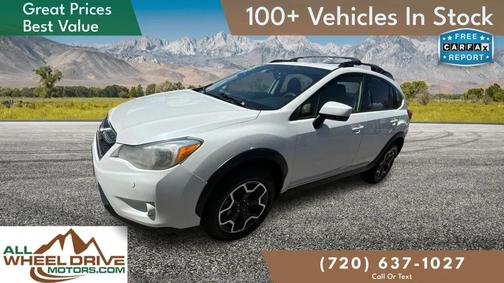 Crystal White Pearl 2015 Subaru XV Crosstrek 2.0i Premium