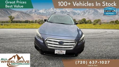 Blue 2017 Subaru Outback 2.5i