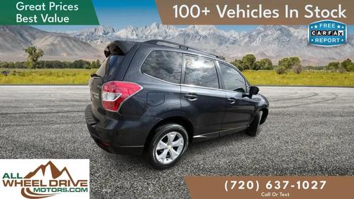 Dark Gray Metallic 2016 Subaru Forester 2.5i Limited