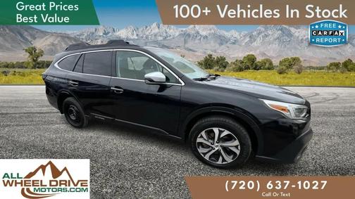 Crystal Black Silica 2020 Subaru Outback Touring