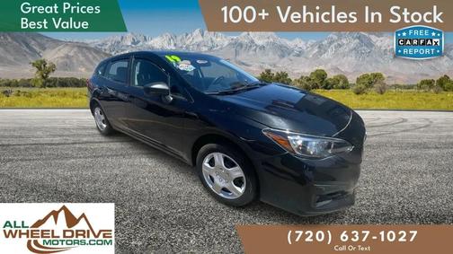 Crystal Black Silica 2019 Subaru Impreza 2.0i