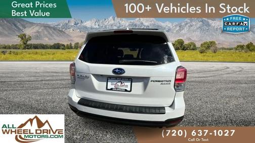 Crystal White Pearl 2017 Subaru Forester 2.5i Premium
