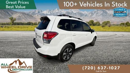 Crystal White Pearl 2017 Subaru Forester 2.5i Premium