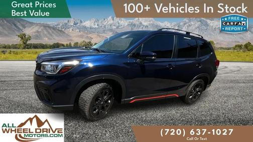 Dark Blue Pearl 2019 Subaru Forester Sport