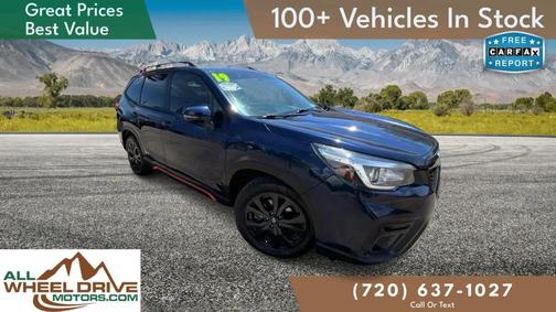 Dark Blue Pearl 2019 Subaru Forester Sport