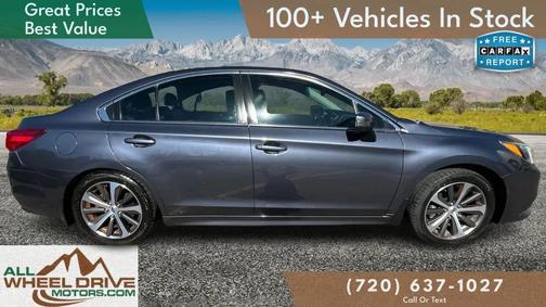 Gray 2017 Subaru Legacy Limited