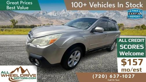 Tan 2014 Subaru Outback 2.5i Premium