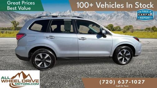 Ice Silver Metallic 2017 Subaru Forester 2.5i Limited