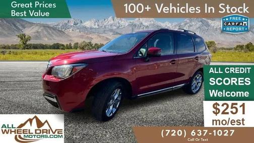 Venetian Red Pearl 2018 Subaru Forester 2.5i Touring