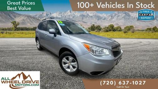 Ice Silver Metallic 2016 Subaru Forester 2.5i Limited