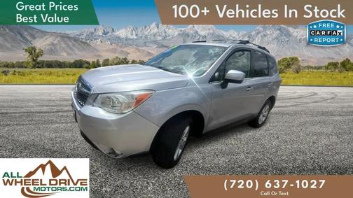 Ice Silver Metallic 2016 Subaru Forester 2.5i Limited