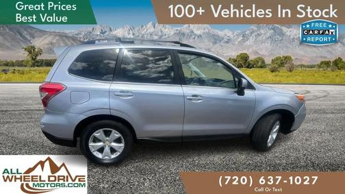 Ice Silver Metallic 2016 Subaru Forester 2.5i Limited
