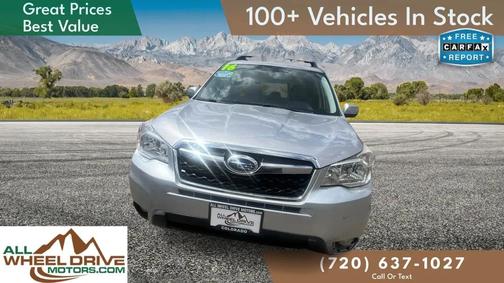 Ice Silver Metallic 2016 Subaru Forester 2.5i Limited