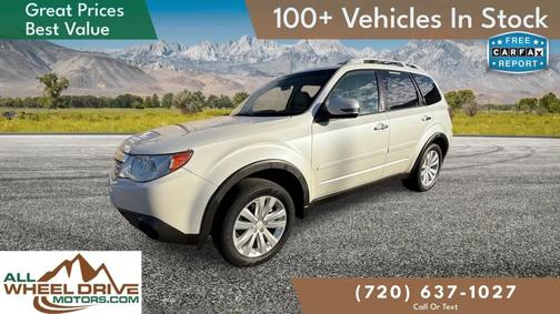 Satin White Pearl 2012 Subaru Forester 2.5X Touring