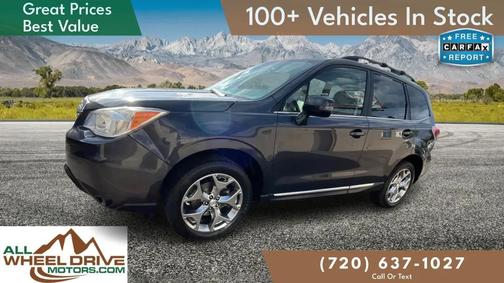 Dark Gray Metallic 2016 Subaru Forester 2.5i Touring