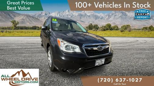 Dark Gray Metallic 2016 Subaru Forester 2.5i Touring