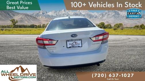 Crystal White Pearl 2019 Subaru Impreza 2.0i Premium